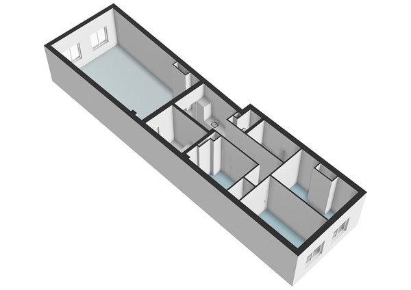 Plattegrond - Amstel 188-2, 1017 AG Amsterdam - Amstel 188-2 - Amsterdam - Tweede verdieping - 3D  _1.jpg